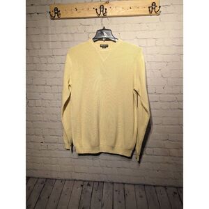 Eddie Bauer yellow sweater size xl tall
